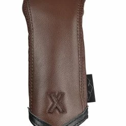 Sun Mountain Golf Leather Head Covers -GOLF CLUB COVERS Sales G823762Brown BlackChevronX
