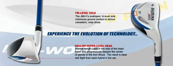 Tour Edge Bazooka JMax Draw Ironwoods (Left Hand Only) 5 Tour Edge Bazooka JMax Draw Ironwoods (Left Hand Only) - Image 3