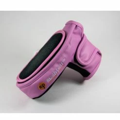 ReadyPutt Blade Mid-Mallet Putter Head Cover With Ball Cleaner - Pink
