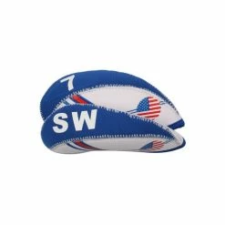 HNM Golf Volf Golf USA Flag Neoprene Iron Head Covers Set -GOLF CLUB COVERS Sales VolfGolfHeadcover USANeopreneIrons4