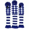 HNM Golf Volf Golf Knit Blue White Diamond Headcover Set -GOLF CLUB COVERS Sales VolfGolfHeadcovers KnitBlueSet0 35391a37 886f 48e3 a85b d7065a732eeb