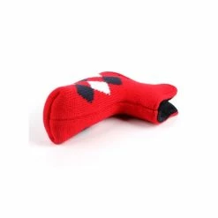 HNM Golf Volf Golf Classic Knit Putter Cover - Red -GOLF CLUB COVERS Sales VolfGolfHeadcovers RedKnitPutter4