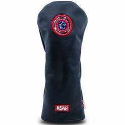 Volvik Marvel Leather Driver Headcovers 8 Volvik Marvel Leather Driver Headcovers -GOLF CLUB COVERS Sales Volvik MarvelCaptAmericaLeatherHeadcover0