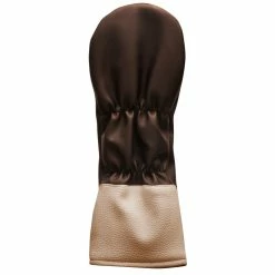 Hireko Sahara Retro Vintage #3 Fairway Wood Headcovers -GOLF CLUB COVERS Sales driver hc backview chocolate tan 12412c43 3df1 4503 883c f66b34db3850