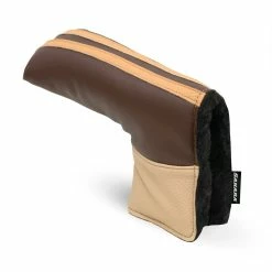 Hireko Sahara Retro Vintage Blade Putter Headcovers -GOLF CLUB COVERS Sales retro putter hc brown tan